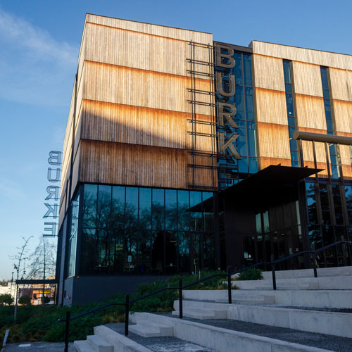 exterior of burke museum