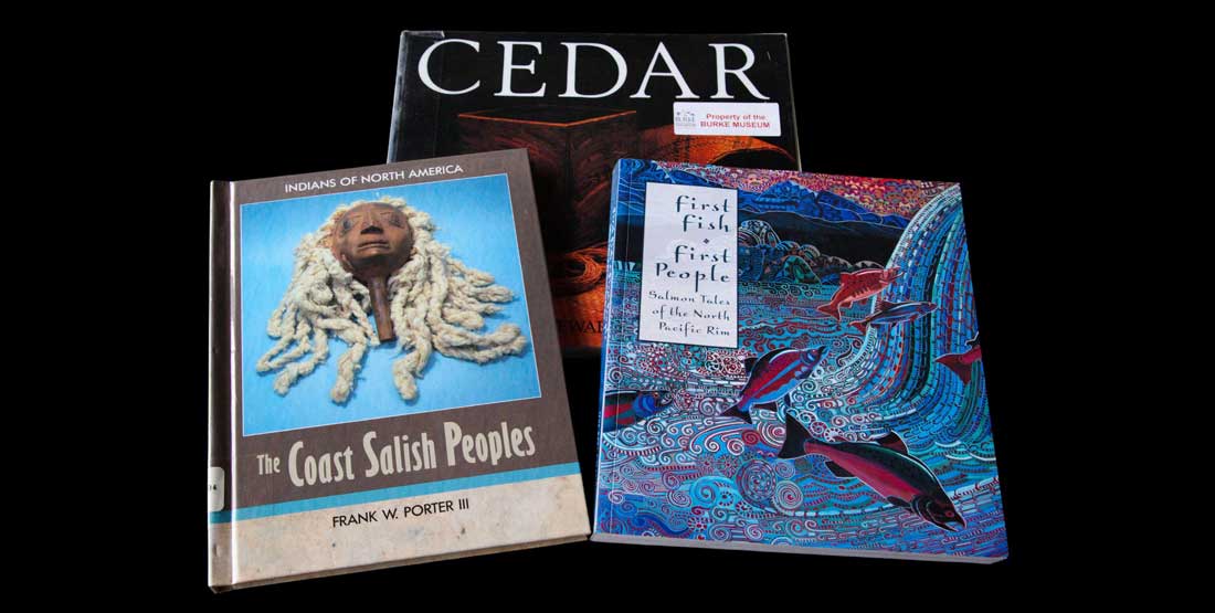 books from Native Peoples of Puget Sound Burke Box